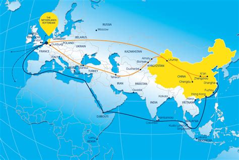 afstand nederland china